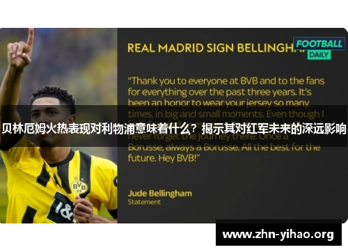 贝林厄姆火热表现对利物浦意味着什么?揭示其对红军未来的深远影响 贝林厄姆火热表现对利物浦意味着什么?揭示其对红军未来的深远影响