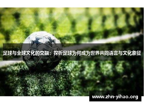 足球与全球文化的交融:探析足球为何成为世界共同语言与文化象征 足球与全球文化的交融:探析足球为何成为世界共同语言与文化象征